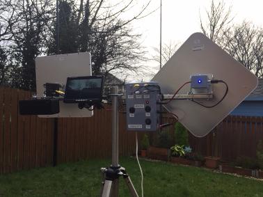 Completed 5.6GHZ ATV station