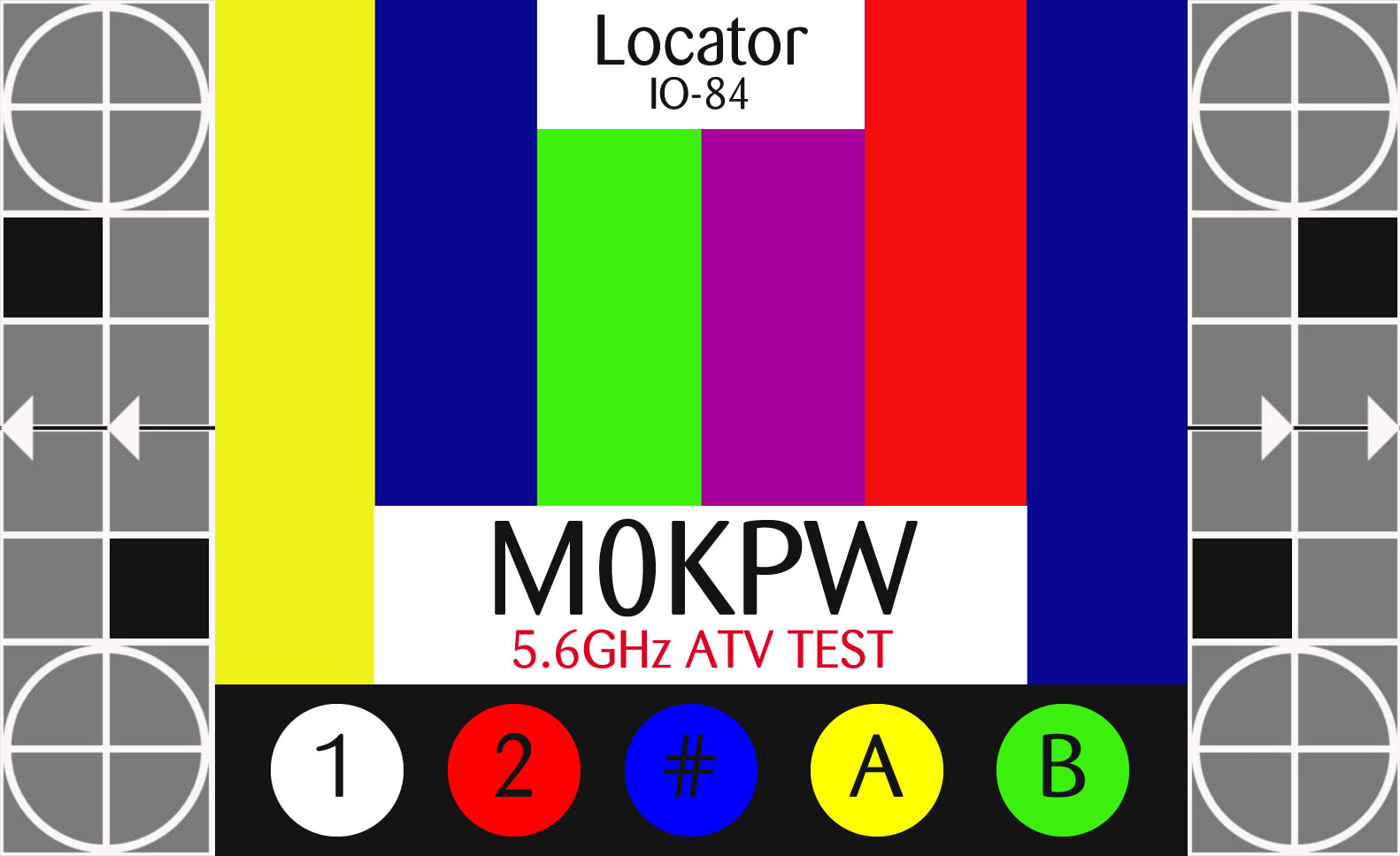 5.6GHZ ATV test cards